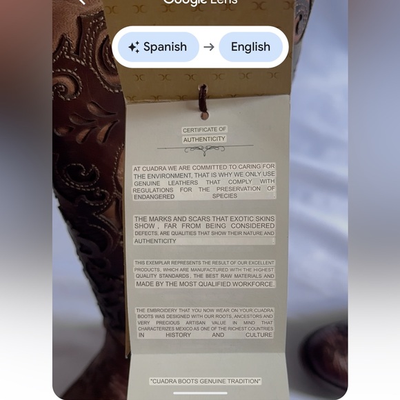 CUADRA NWT Women's Genuine Leather
Western Cowboy Boots - Picture 10 of 16